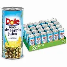 [DOLPA84] Dole Pineapple Juice 6 fl.oz 48/cs